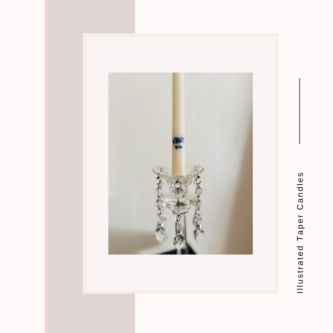 Illustrated Taper Candles